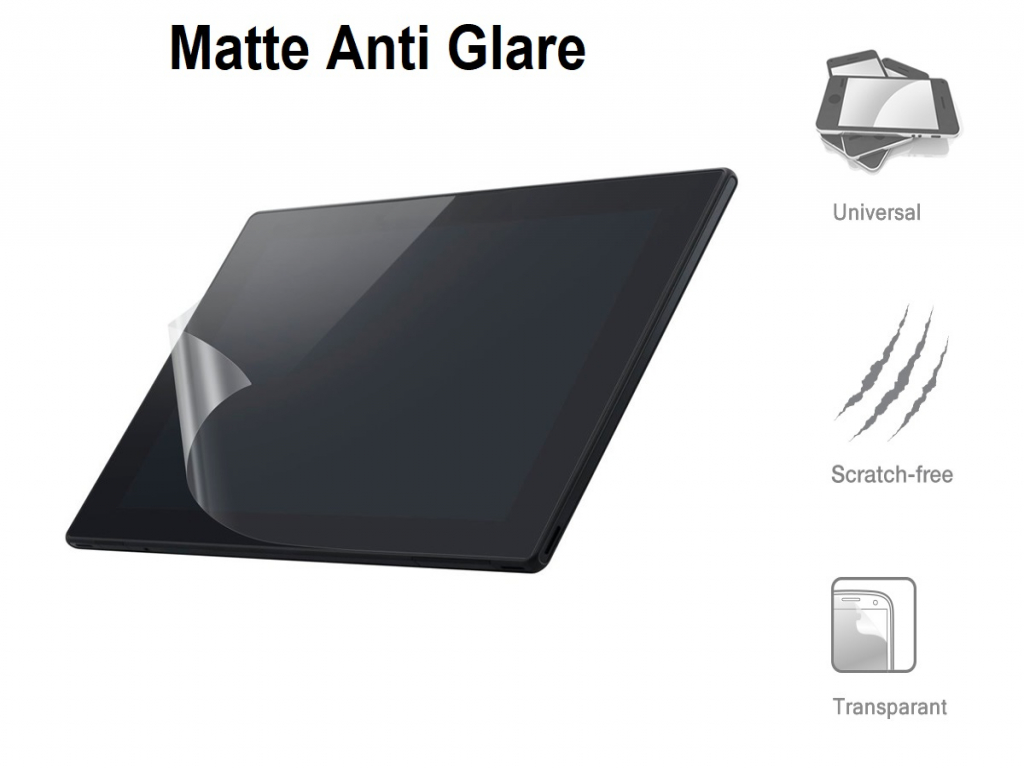 Screenprotector Cube I10 | A4 formaat  | Anti Glare matte | transparant | Cube