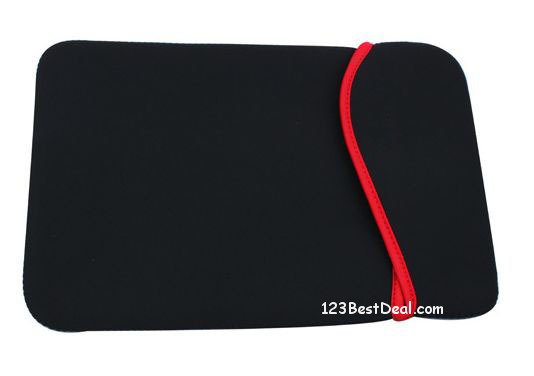 Neoprene Sleeve | Geschikt voor een Kurio 10s rtl tablet | zwart | Kurio
