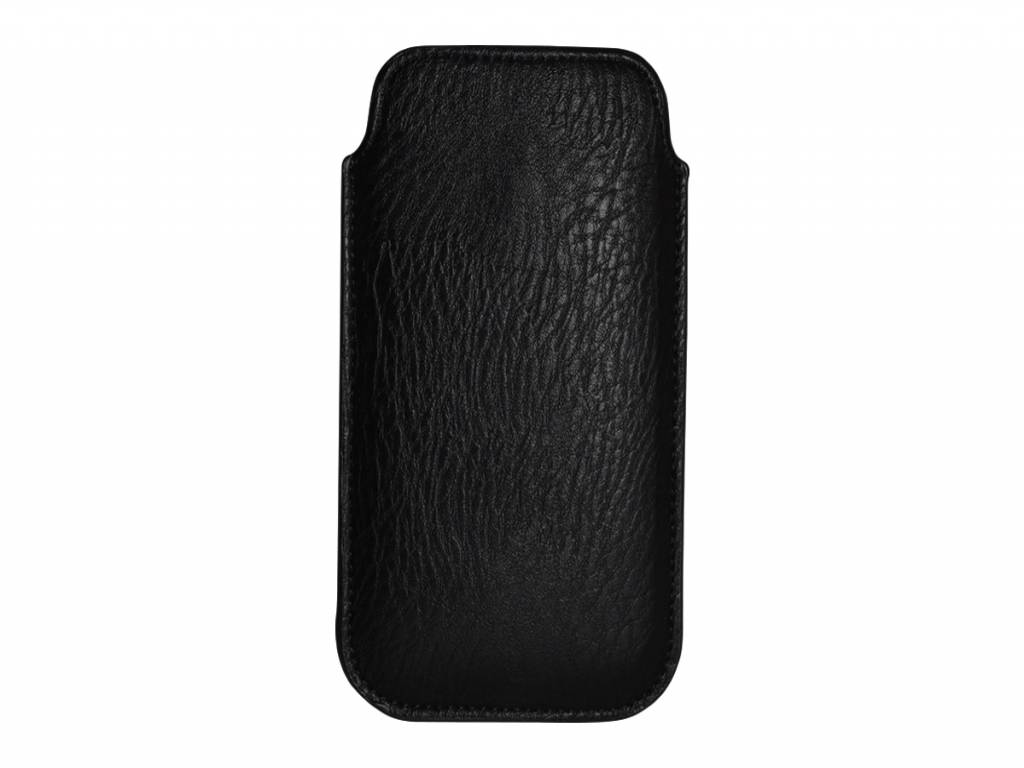 Samsung Galaxy core plus hoesje · Luxe PU Leren Sleeve | zwart | Samsung