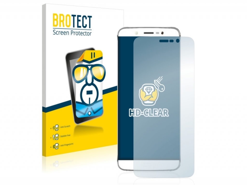 2x Screenprotector Alcatel 1x  | transparant | Alcatel