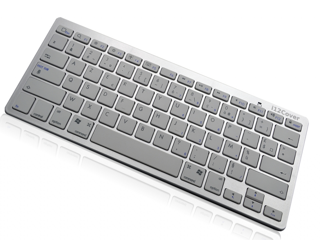 Draadloos Bluetooth Klavier Keyboard voor Toshiba At300 | wit | Toshiba