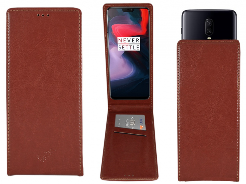 Smart Magnet luxe Flip case Blackberry Z10 hoesje | bruin | Blackberry