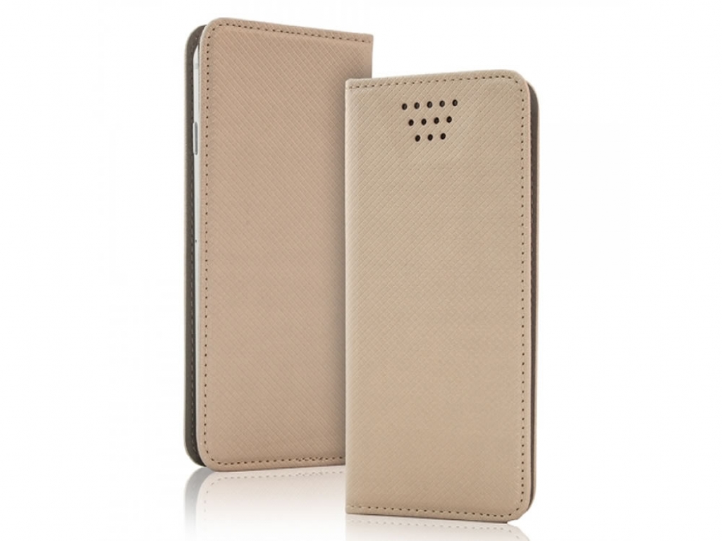Smart Magnet luxe book case Kurio Smartphone | goud | Kurio