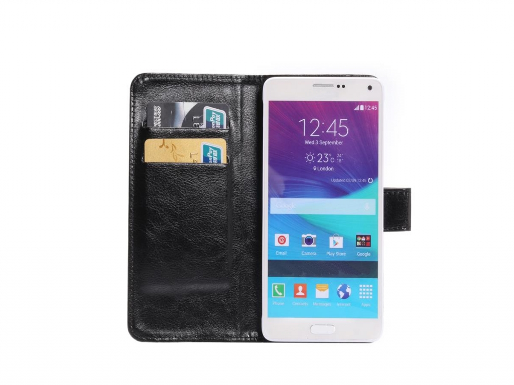 Luxe Book Wallet Case voor Zopo Zp350 color e | zwart | Zopo