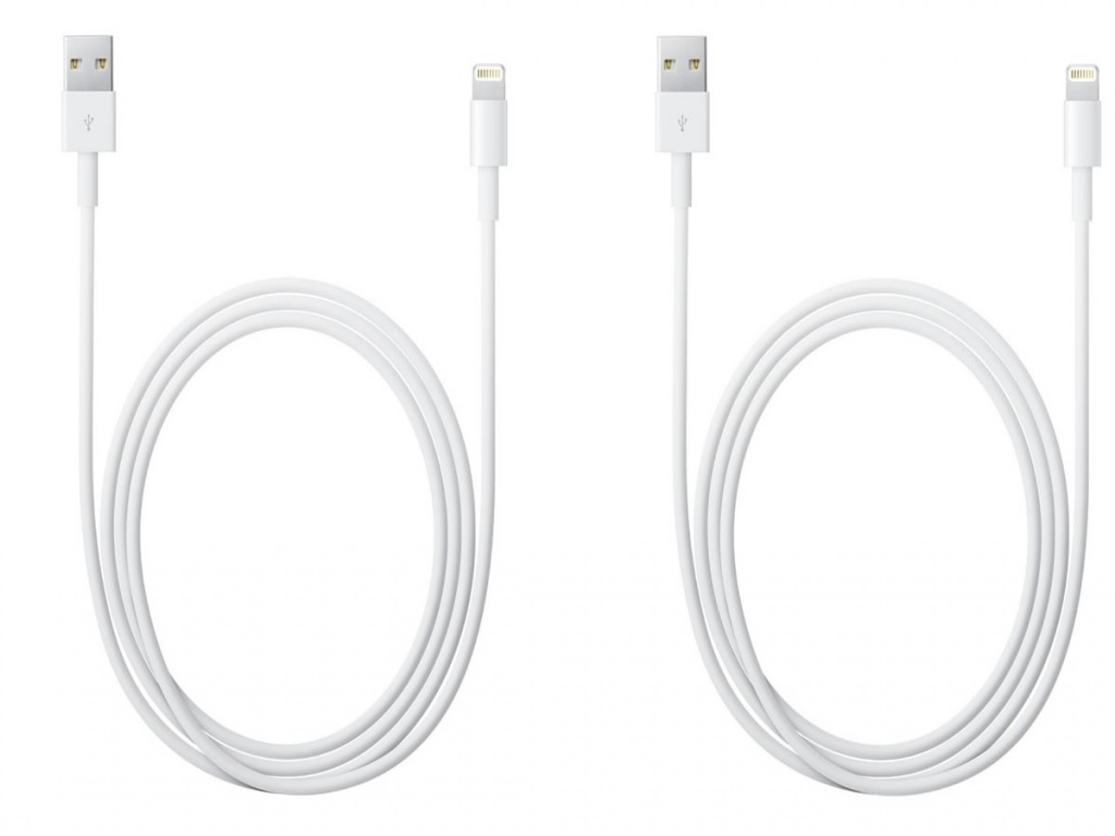 2 stuks Lightning naar USB kabel 1m voor Iphone 6s | wit | Apple