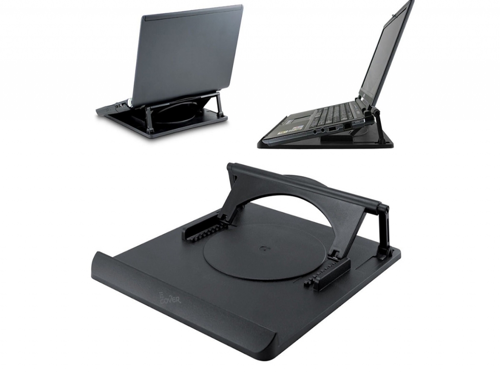 Verstelbare standaard voor Hp Pavilion chromebook laptopstandaard | zwart | Hp