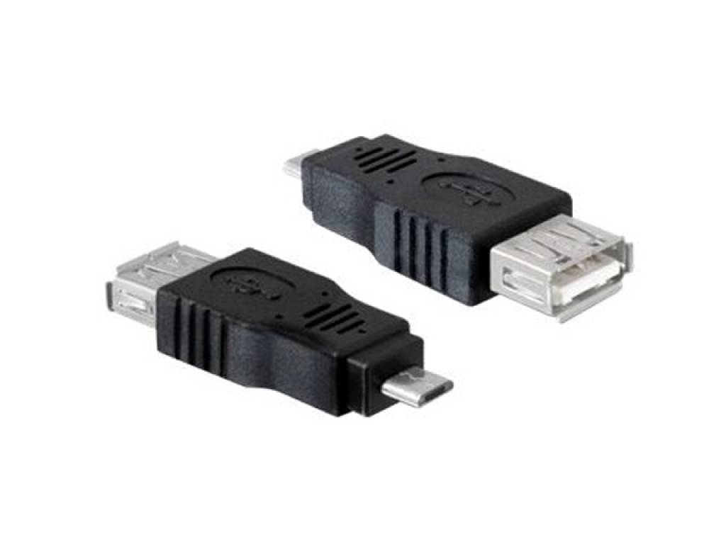 USB Micro Verloopstekker Iconbit Nettab matrix 3g duo nt 3702m | zwart | Iconbit