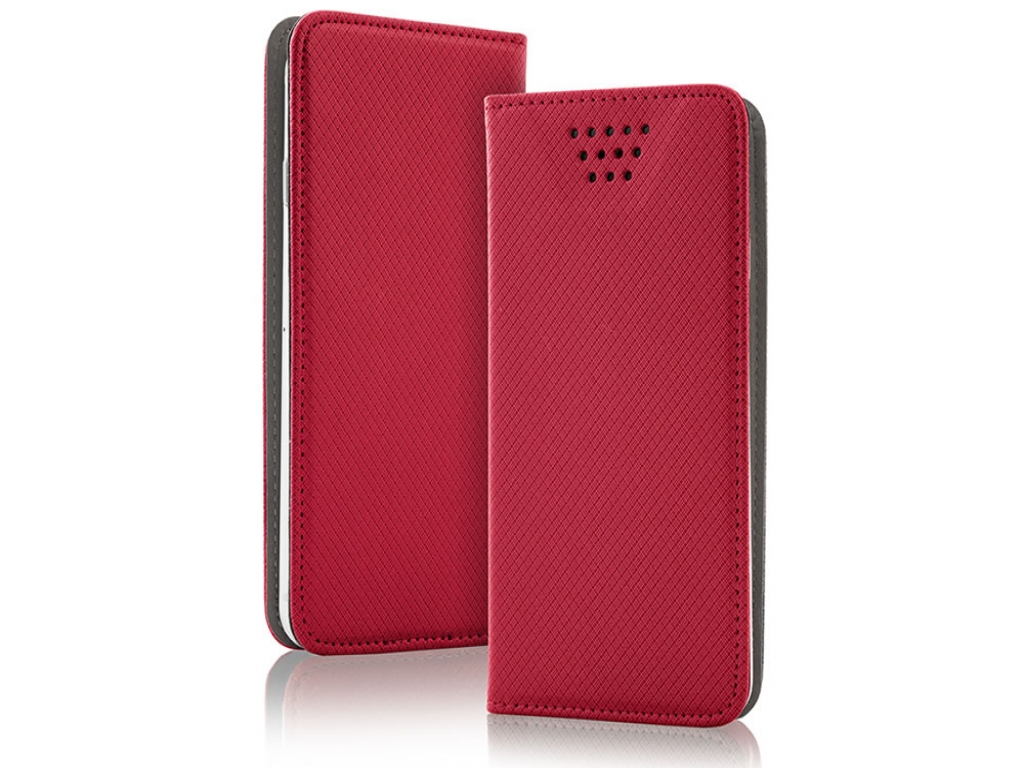 Smart Magnet luxe book case Kurio Smartphone | rood | Kurio