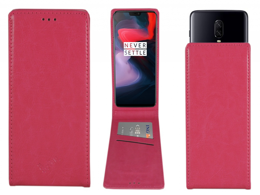 Smart magnet Flip case hoesje passend voor Huawei P10 | hot pink | Huawei