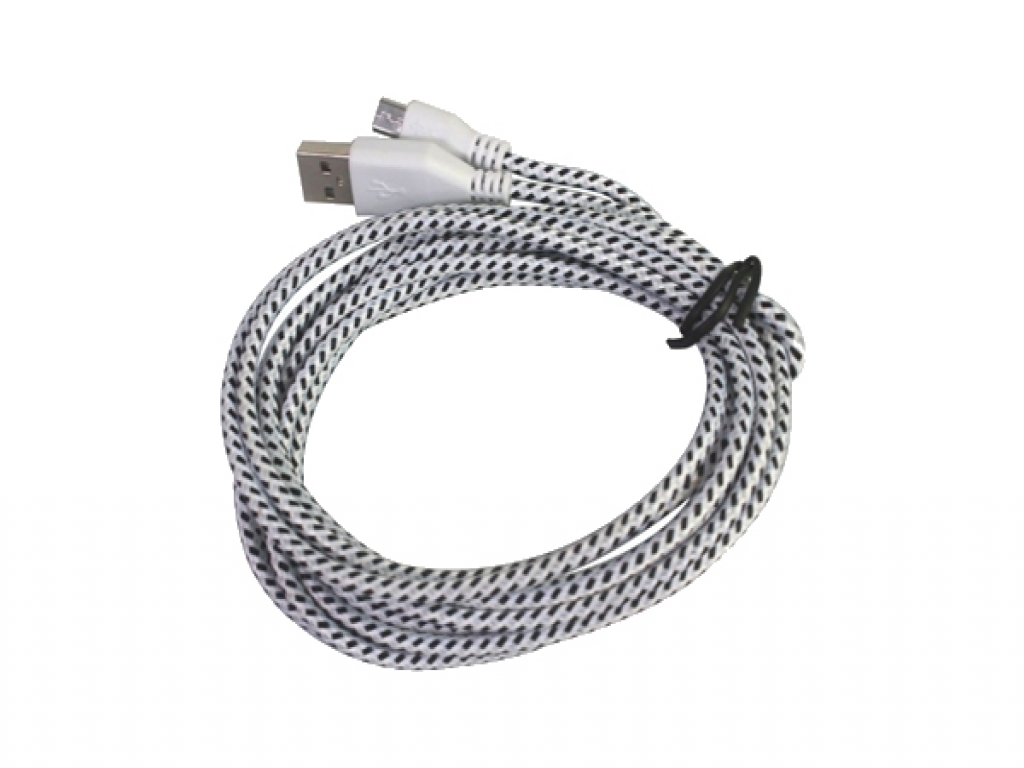 Micro-USB kabel Bea fon S50 | 3meter | wit | Bea fon
