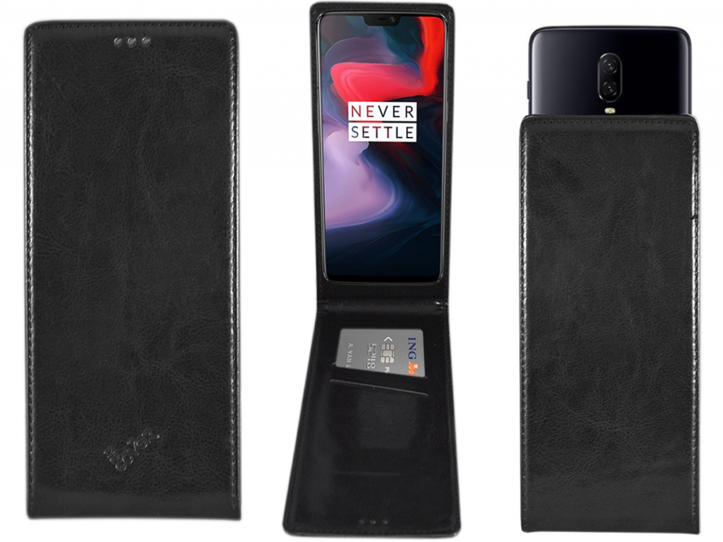 Smart Magnet luxe Flip case Samsung Galaxy s5 plus hoesje | zwart | Samsung