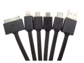 5 in 1 USB oplaadkabel voor Lenovo Ideapad 100 15.6 inch