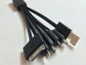 5 in 1 USB oplaadkabel voor Lenovo Ideapad 100 15.6 inch