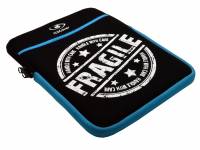 Universele 9.7 inch Neopreen Sleeve met Fragile opdruk