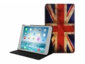 Ipad mini 3 UK Book Case met vintage Engelse vlag