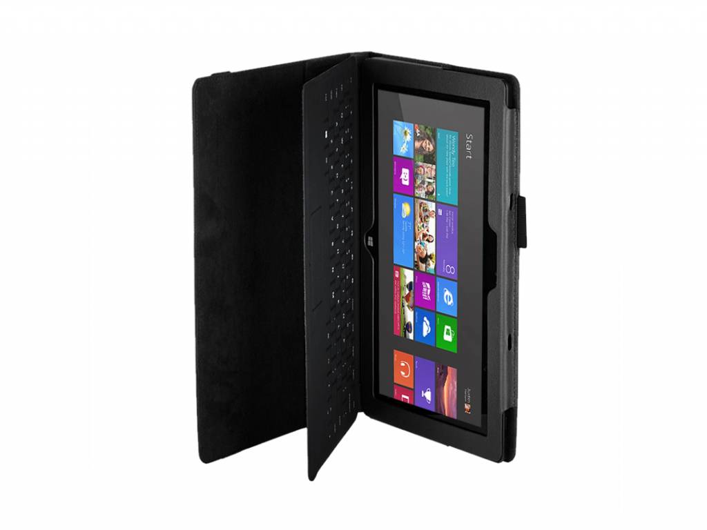 Stand Case voor de Microsoft Surface tablet windows rt | Zwart