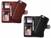 Luxe Iphone se Wallet Case met uitneembare houder