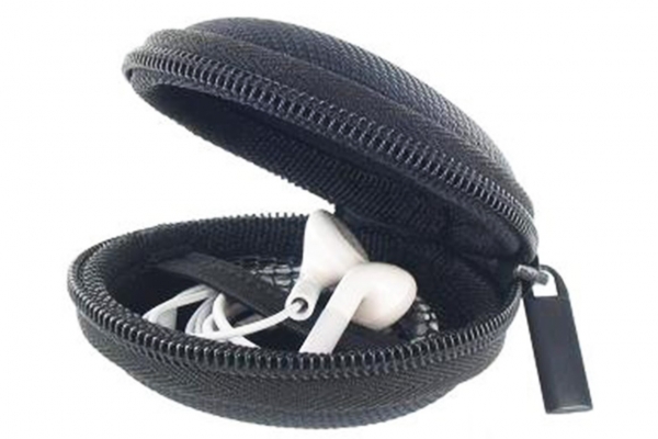 Opberg etui voor oortjes of earphones