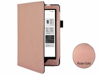 Kobo Glo Hoes met Sleepcover Rose Goud
