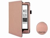 Kobo Glo Hoes met Sleepcover Rose Goud