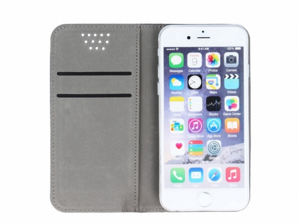 Smart Magnet luxe book case Kazam Tornado 350 met een uniek magnetisch sluit systeem Smart Magnet luxe book case Kazam Tornado 350