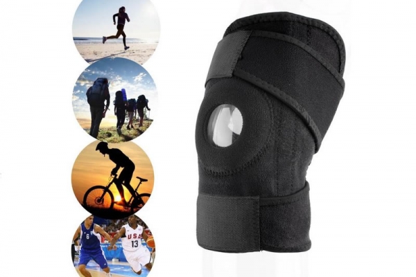i12Cover ademende Knie Brace Met Patella Brace - Kniebandage / Knieband Patella Band - Kniestrap sport