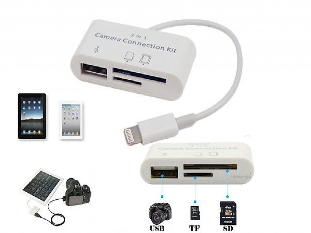 Apple ipad camera connection kit как использовать