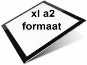 XL  A2 LED licht Lichtbak / Tekentafel / Lichttafel / Lightpad Pro