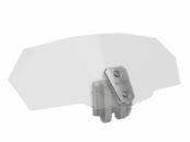 Windscherm spoiler opzetstuk voor een scooter/brommer of motor