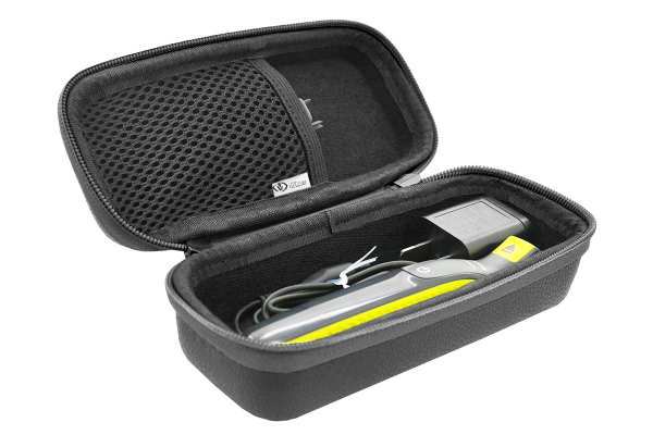 Luxe reisetui voor o.a. de Philips OneBlade (QP25xx serie, QP2520/xx, QP2530/xx), hoesje etui opbergen, EVA hard case hoes.