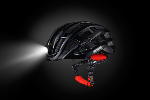 Verlicht MTB helm, racefiets helm met verlichting