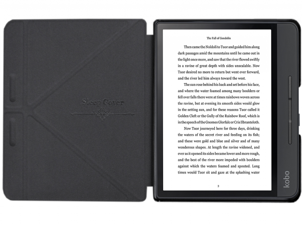 Sleepcover Luxe Hoes voor de Kobo Forma eReader met standaard
