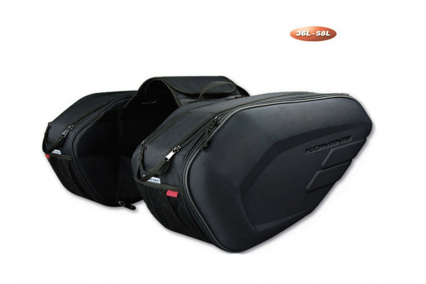 Motor Zadeltassen | Links en rechts | 58 Liter