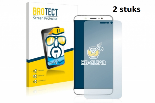2x Brotect HD-Clear Screenprotector Huawei P smart 2020