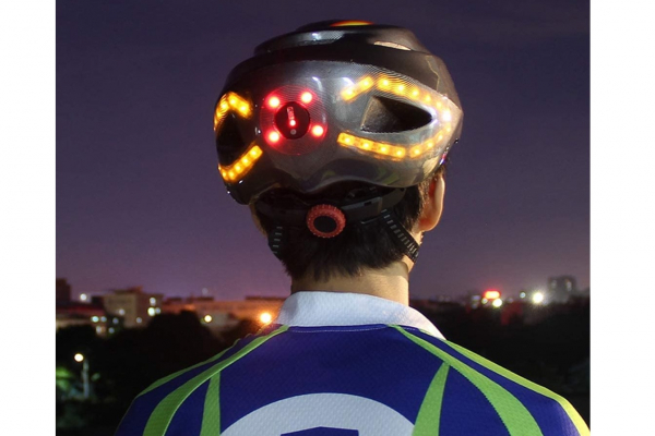 Smart helm met licht | E-bike  | Fietshelm met verlichting >> ingebouwd voor- en achterlicht, richtingsaanwijzers