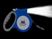 Hondenriem 5m LED, hondenlijn met zaklamp, licht, verlichting, led lamp, honden uitlaatlijn, 5 meter rollijn  