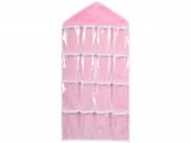 Kast organizer 16 vakken Roze, Kast opbergzakken