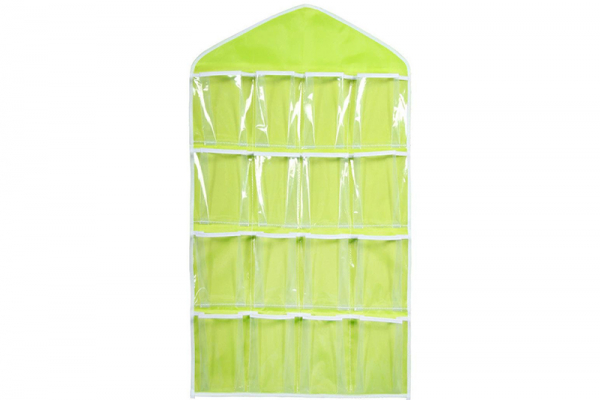 Kast organizer 16 vakken Geel, Kast opbergzakken