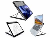 Laptop standaard, verstelbaar en inklapbaar, 17.3 inch