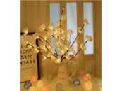 Kunstbloemen, LED Decoratie, Kunst orchideeën (Wit)