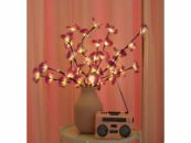 Kunstbloemen, LED Decoratie, Kunst orchideeën (Roze/Paars)