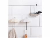 Paraplu Wandhaak/Organizer, Zelfklevende haak/bak in paraplu