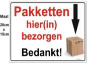 Pakket instructiebord A5