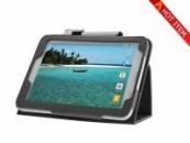 Zwarte perfect passende Book Case voor de Samsung Galaxy tab 3 lite 7.0