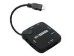 OTG USB Hub en Card Reader geschikt voor Xiaomi Redmi 3s