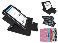 Universeel 7 inch Polka dot Diamond Class Hoes 360 graden draaibaar