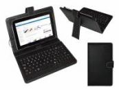 Zwarte Keyboard Case voor Lenovo Ideatab a1000 Tablet