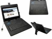 Zwarte Keyboard Case voor   Tablet